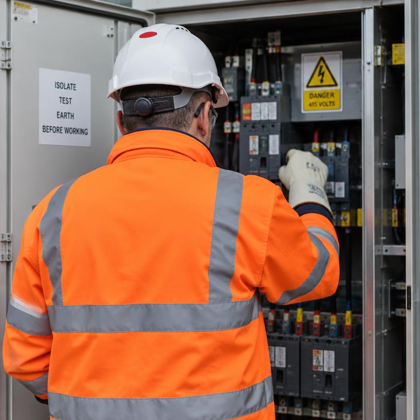 Formateur professionnel en sécurité électrique